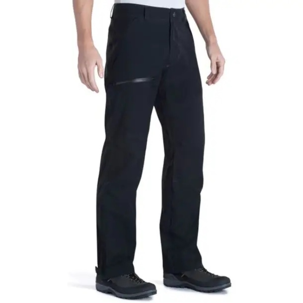 Kuhl Jetstream Rain Pants Nylon Black Waterproof Outdoor Hiking Size 32 x 32